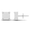 1.23 CT Round Natural Diamond Designer Stud Earrings