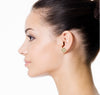 Cluster Diamond 0.73 CT Square Stud Earrings