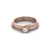 Diamond 0.44 CT Designer Engagement Ring