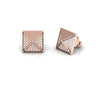 Cluster Diamond 0.38 CT Stud Earrings