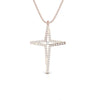 Diamond 0.43 CT Cross Religious Pendant