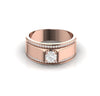 Round Diamond 0.79 CT Designer Ring For Men