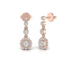 Designer Drop 0.61 CT Diamond Earrings