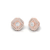 Diamond 0.88 CT Designer Stud Earrings