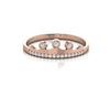 Crown of Queen Diamond Dainty Ring