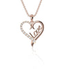 Diamond 0.78 CT Love Heart Pendant