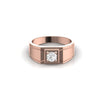 0.47 CT Solitaire Diamond Ring For Men