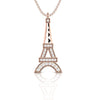 Eiffel Tower 0.27 CT Diamond Pendant