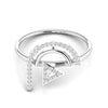 Round Diamond 0.17 CT Symbolic Ring