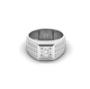 Diamond 0.96 CT Designer Ring For Men