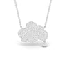 3.21 CT Cluster Diamond Cloud Pendant