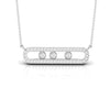 Designer 0.71 CT Round Diamond Pendant