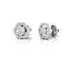 Diamond 0.43 CT Dainty Stud Earrings