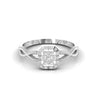 Cluster Diamond 0.19 CT Engagement Ring