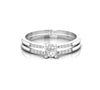 Diamond 0.31 CT Dainty Engagement Ring