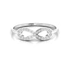 Round Diamond 0.15 CT Infinity Ring