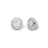 Diamond 0.88 CT Designer Stud Earrings