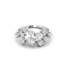 Cocktail 0.95 CT Round Diamond Ring