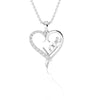 Diamond 0.78 CT Love Heart Pendant