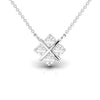 Four Stone 0.63 CT Diamond Charm Pendant