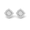 1.30 CT Diamond Designer Stud Earrings
