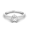 Solitaire Diamond 0.94 CT Engagement Ring