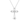 Diamond 0.33 CT Cross Religious Charm Pendant