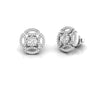 Diamond 0.87 CT Stud Dainty Earrings