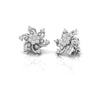 Round Diamond 0.45 CT Designer Stud Earrings