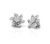 Round Diamond 0.45 CT Designer Stud Earrings