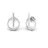 Designer Dainty Diamond Stud Earrings