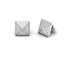 Cluster Diamond 0.38 CT Stud Earrings