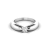 Solitaire 0.22 CT Diamond Engagement Ring