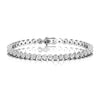 Round Natural 4.53 CT Tennis Bracelet