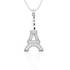 Eiffel Tower 0.27 CT Diamond Pendant