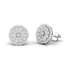 1.15 CT Diamond Designer Stud Earrings