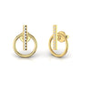 Designer Dainty Diamond Stud Earrings