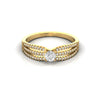 Diamond 0.49 CT Designer Engagement Ring