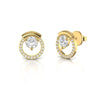 Minimalist 0.60 CT Diamond Stud Earrings