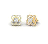 Diamond 0.69 CT Dainty Stud Earrings