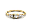 Five Stone Diamond 0.51 CT Dainty Ring