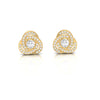 Diamond 0.16 CT Designer Stud Earrings