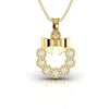 Round Diamond 0.30 CT Designer Pendant