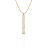 Round Diamond 0.50 CT Dainty Pendant