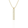 Round Diamond 0.50 CT Dainty Pendant