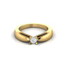 Solitaire 0.22 CT Diamond Engagement Ring