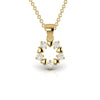 1.11 CT Round Diamond Designer Pendant