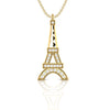 Eiffel Tower 0.27 CT Diamond Pendant