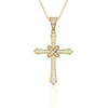 Diamond 1.0 Carat Cross Religious Pendant