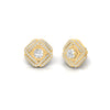Diamond 0.88 CT Designer Stud Earrings